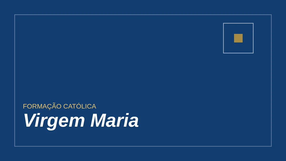 Capa editorial de Virgem Maria