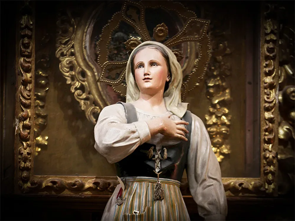 Santa Zita e a promessa de Cristo