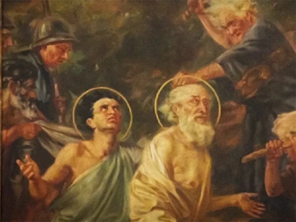 Santos Marcelino, Pedro e Erasmo, mártires