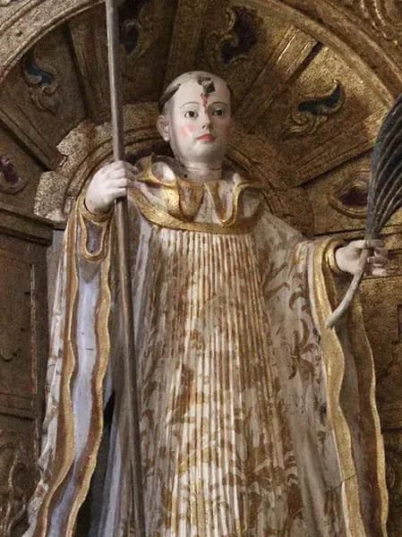 Imagem de São Bernardo de Alzira e suas irmãs, Maria e Graça