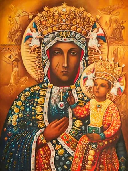 Imagem de Nossa Senhora de Czestochowa