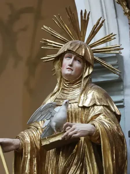 Imagem de Santa Escolástica