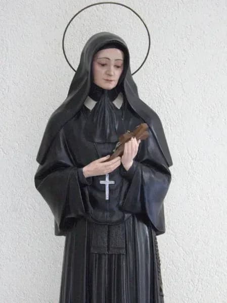 Imagem de Santa Maria Crucificada de Rosa