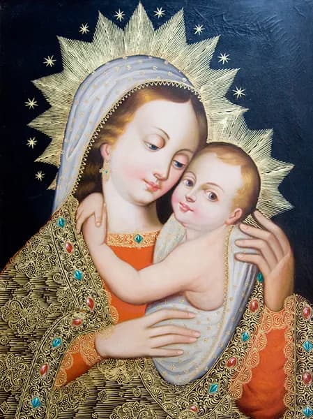 Imagem de Santa Maria, Mãe de Deus