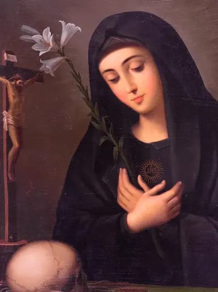 Imagem de Santa Mariana de Jesus de Paredes