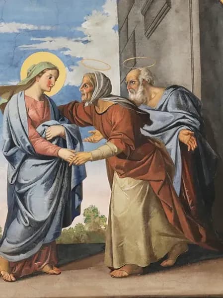 Imagem de São Zacarias e Santa Isabel